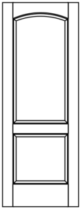 Interior - 2 Panel Raised New Arch