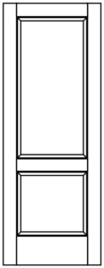 Interior - 2 Panel Raised New Traditional